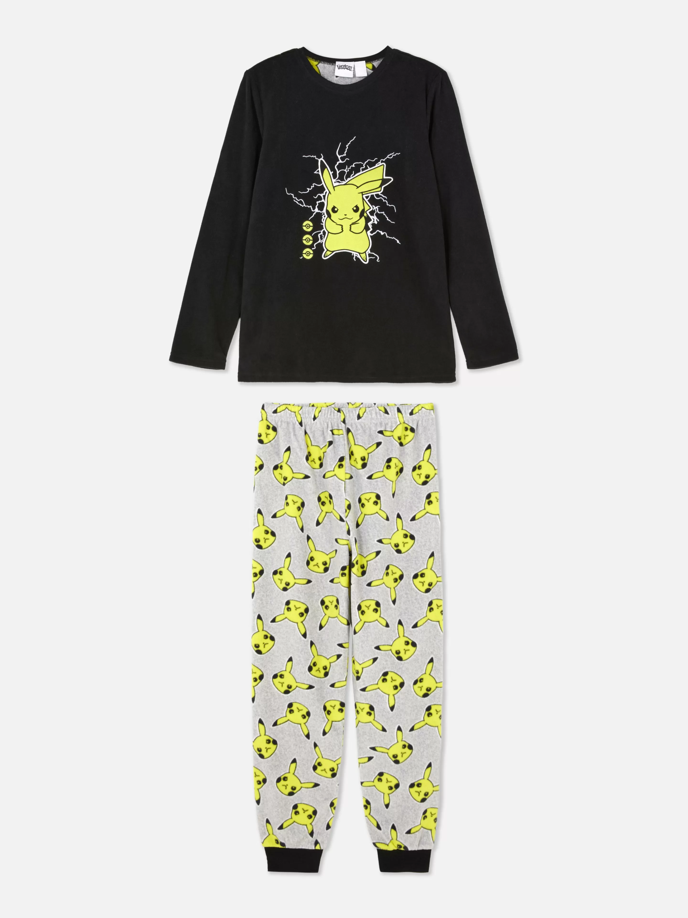 Pyjama T-shirt Et Pantalon Pokémon Pikachu-Primark Sale