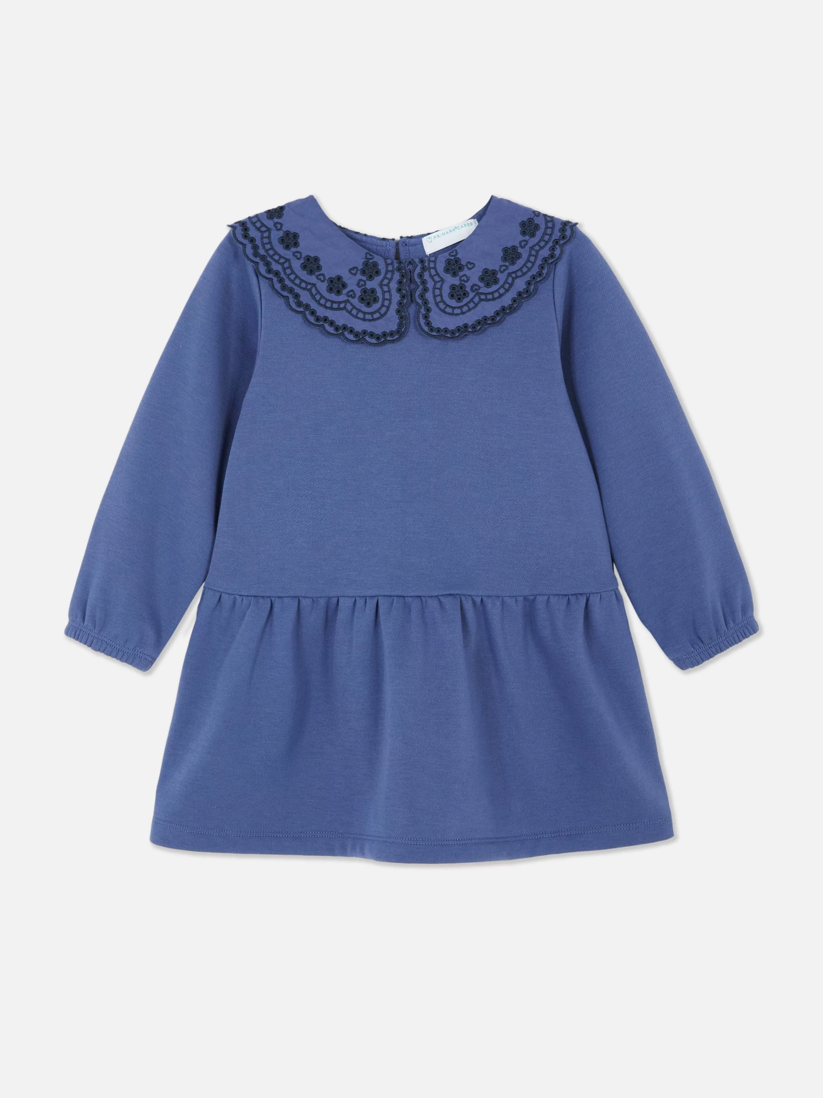 Robe Sweat-shirt En Broderie Anglaise-Primark Flash Sale