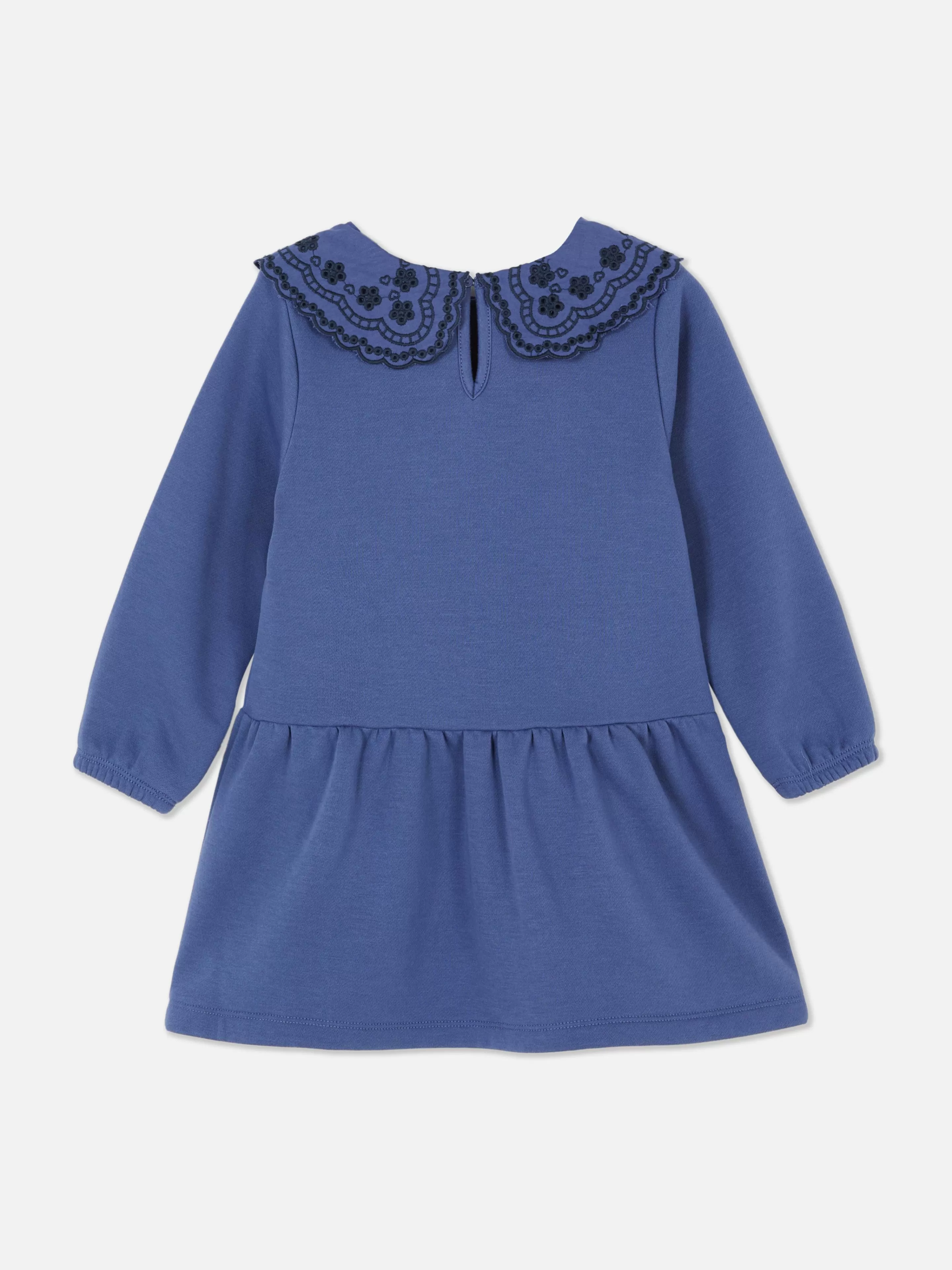Robe Sweat-shirt En Broderie Anglaise-Primark Flash Sale