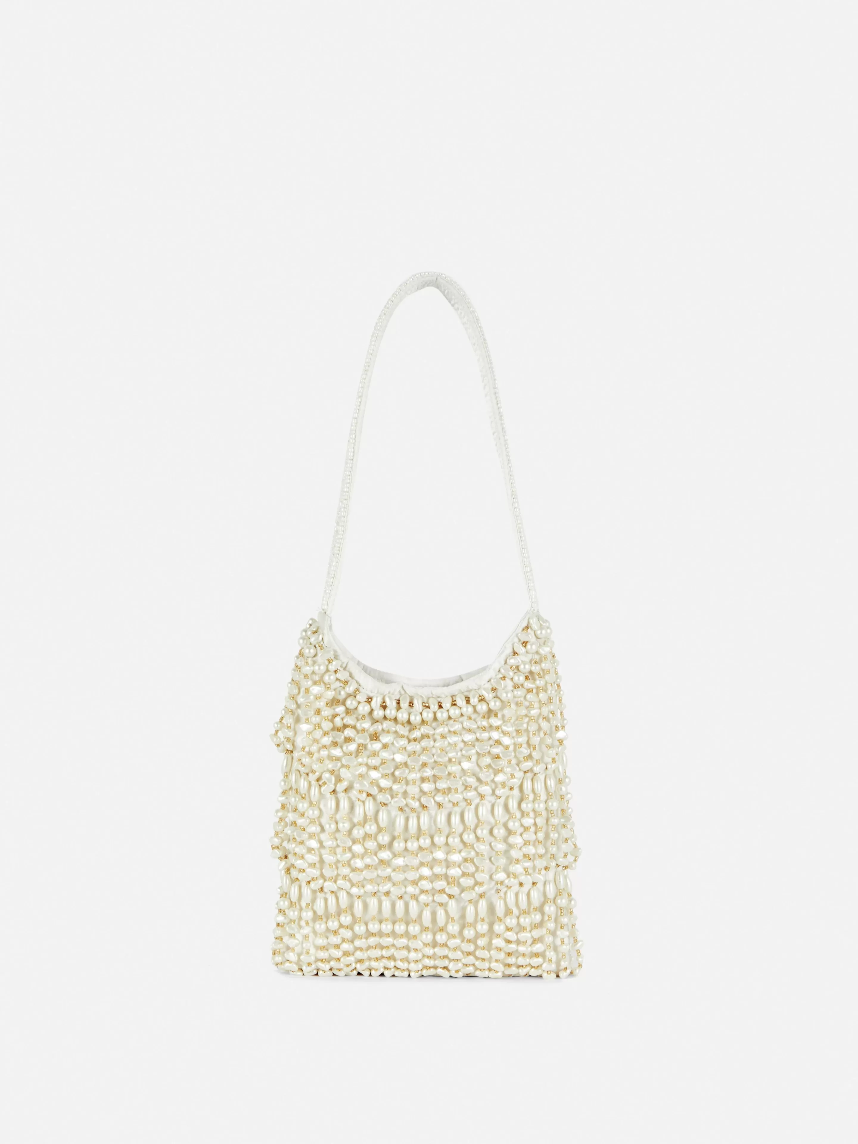 Sac Bandoulière Orné De Fausses Perles-Primark Clearance