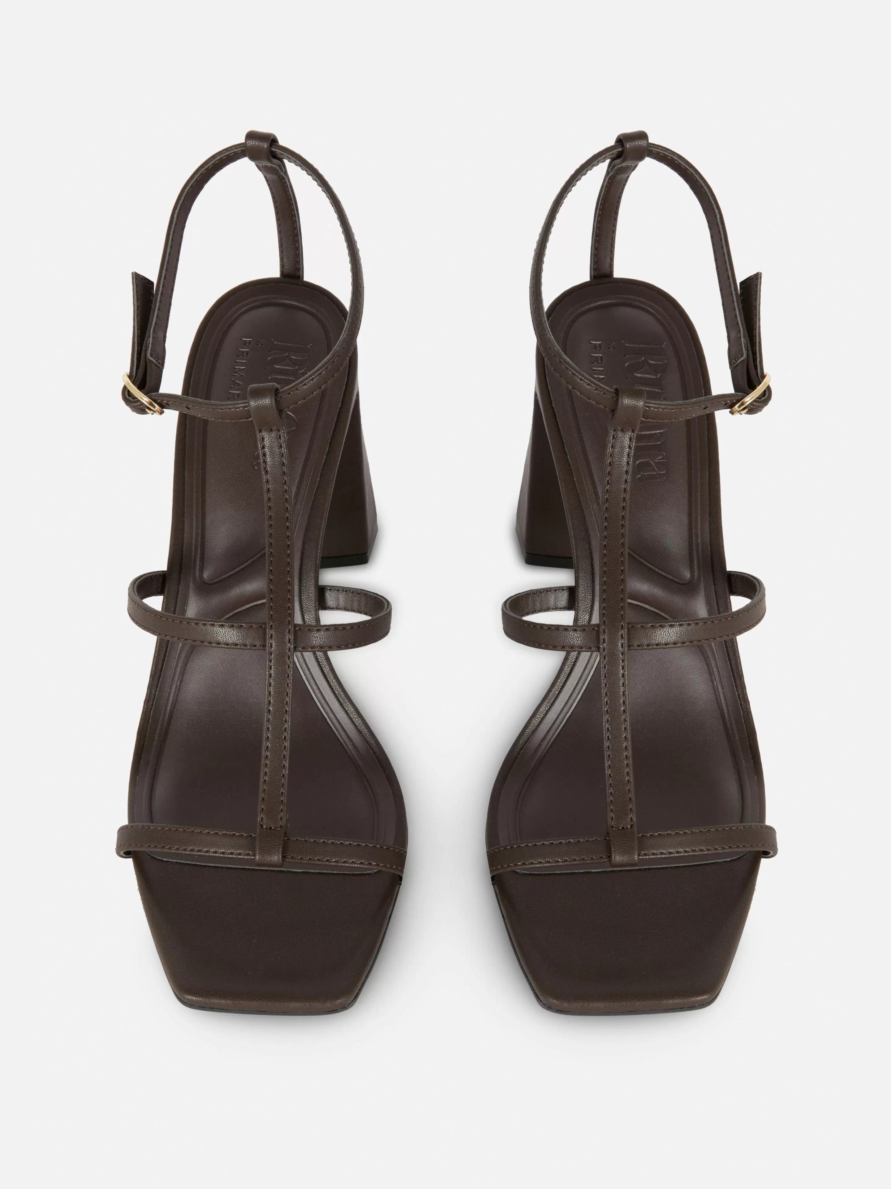 Sandales à Talon Carré Et Bride En T Rita Ora-Primark Store