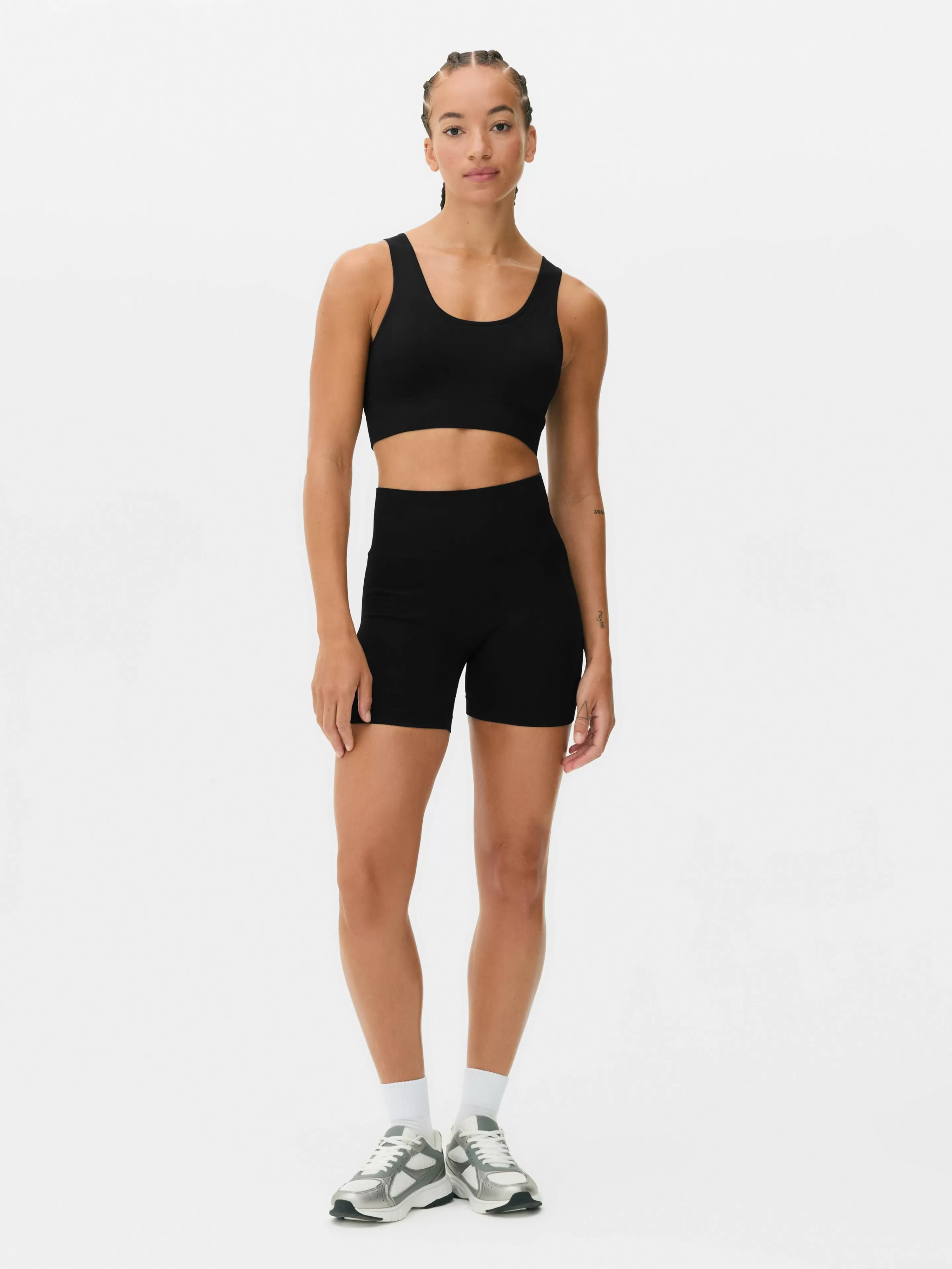Short De Sport Taille Haute Sans Couture-Primark Shop