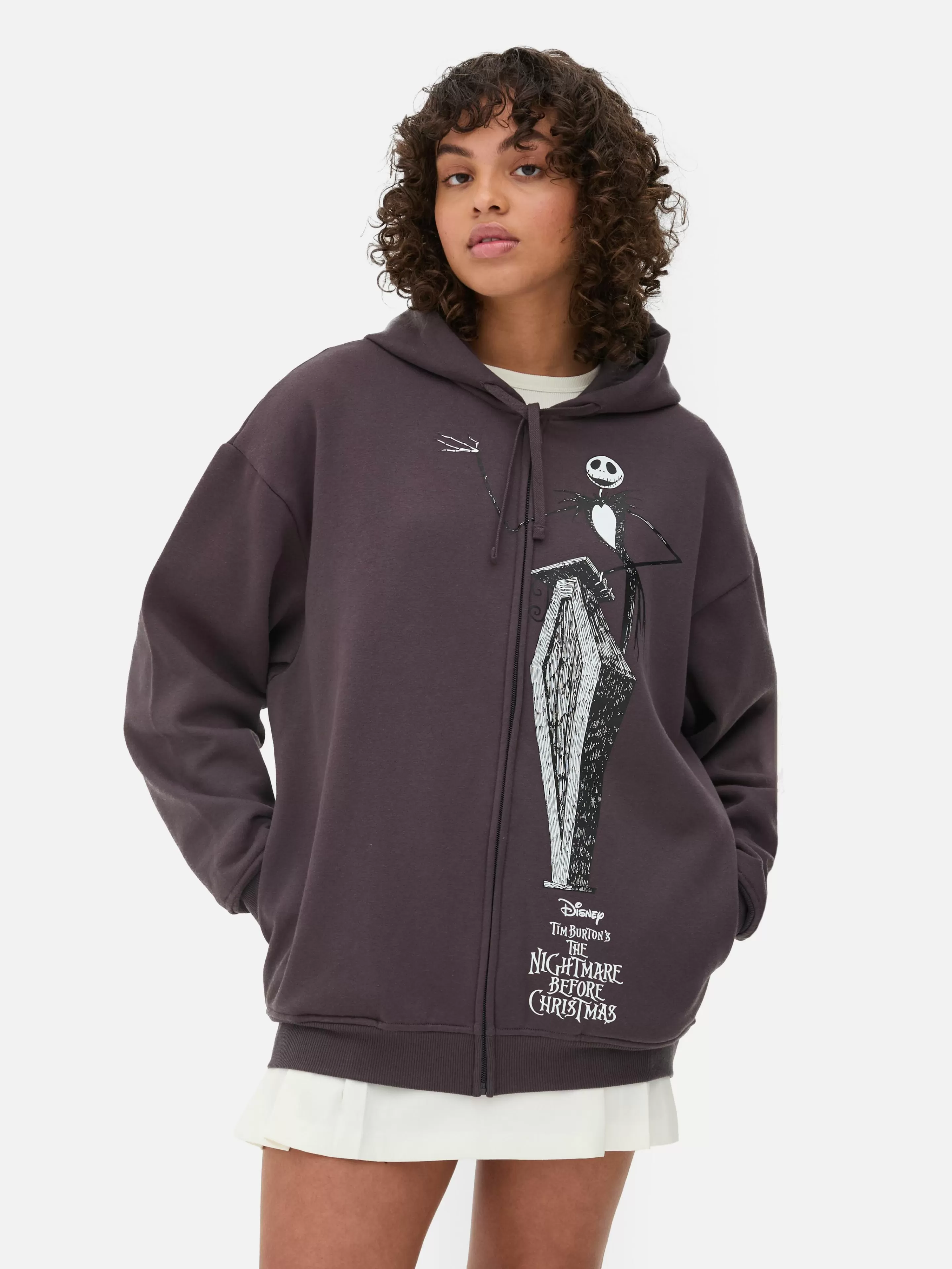 Sweat à Capuche Zippé Disney L'Étrange Noël De Monsieur Jack De Tim Burton-Primark Fashion