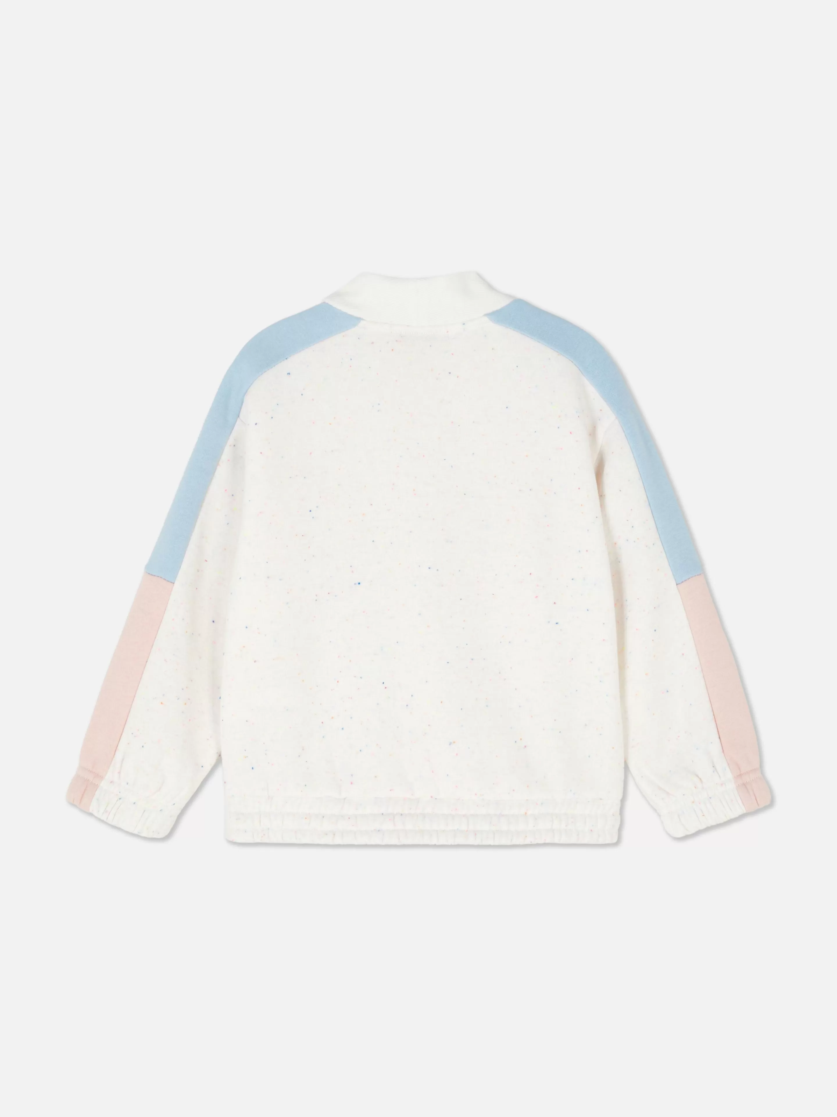 Sweat-shirt Color Block à Encolure Zippée-Primark Online