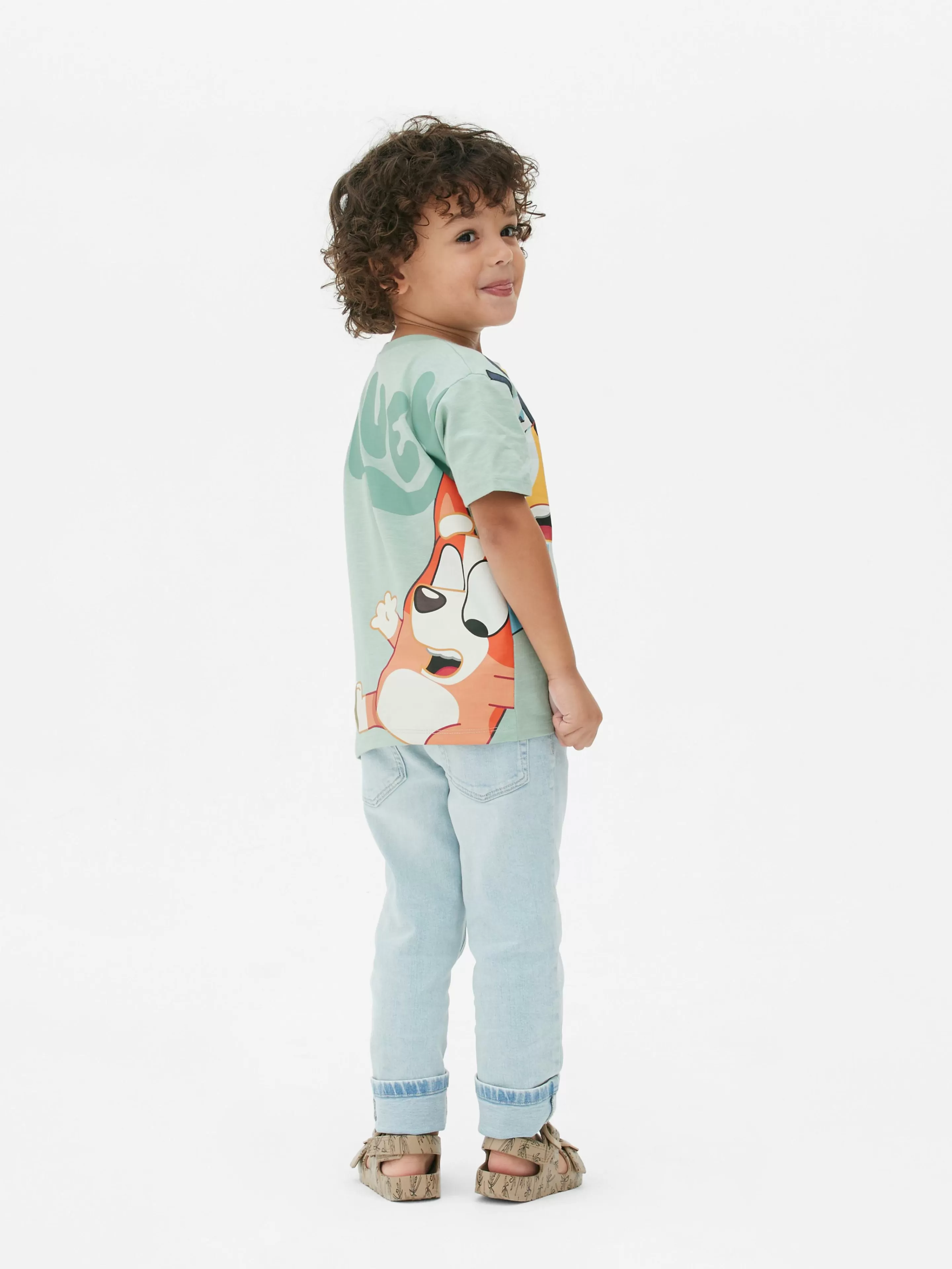 T-shirt à Manches Courtes Bluey-Primark Hot
