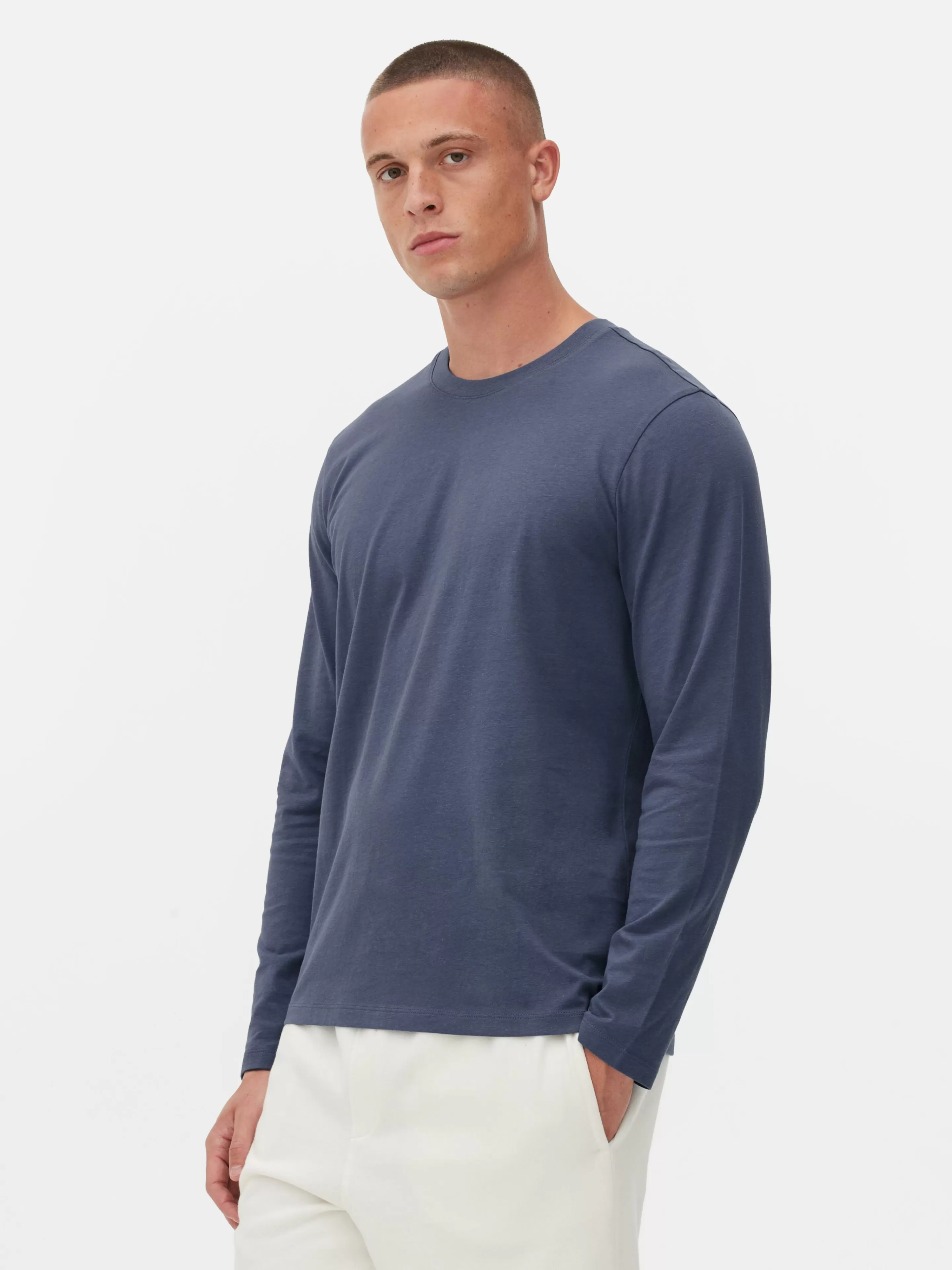 T-shirt à Manches Longues En Coton-Primark Outlet