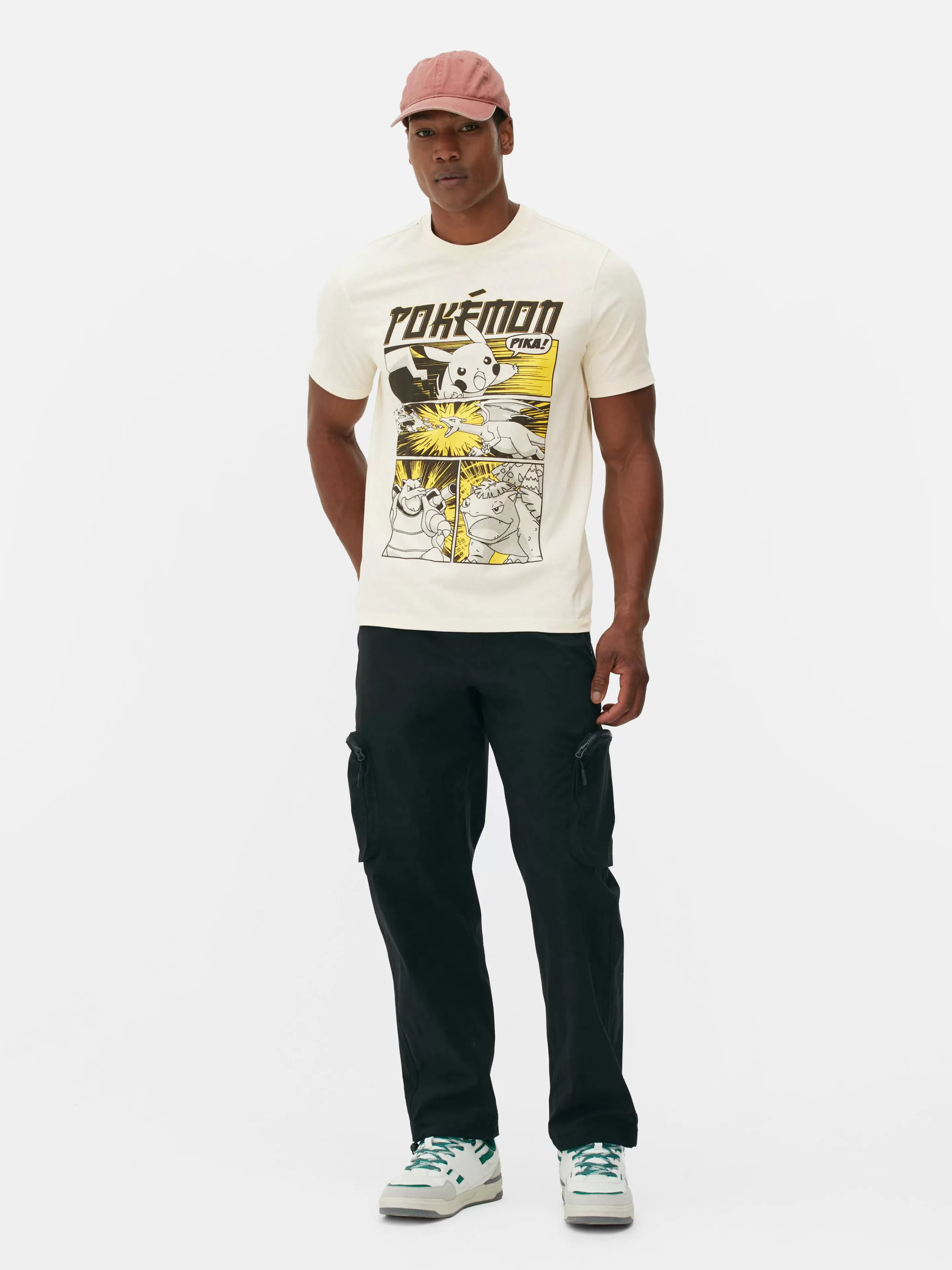 T-shirt à Motifs Style Bande Dessinée Pokémon-Primark Online