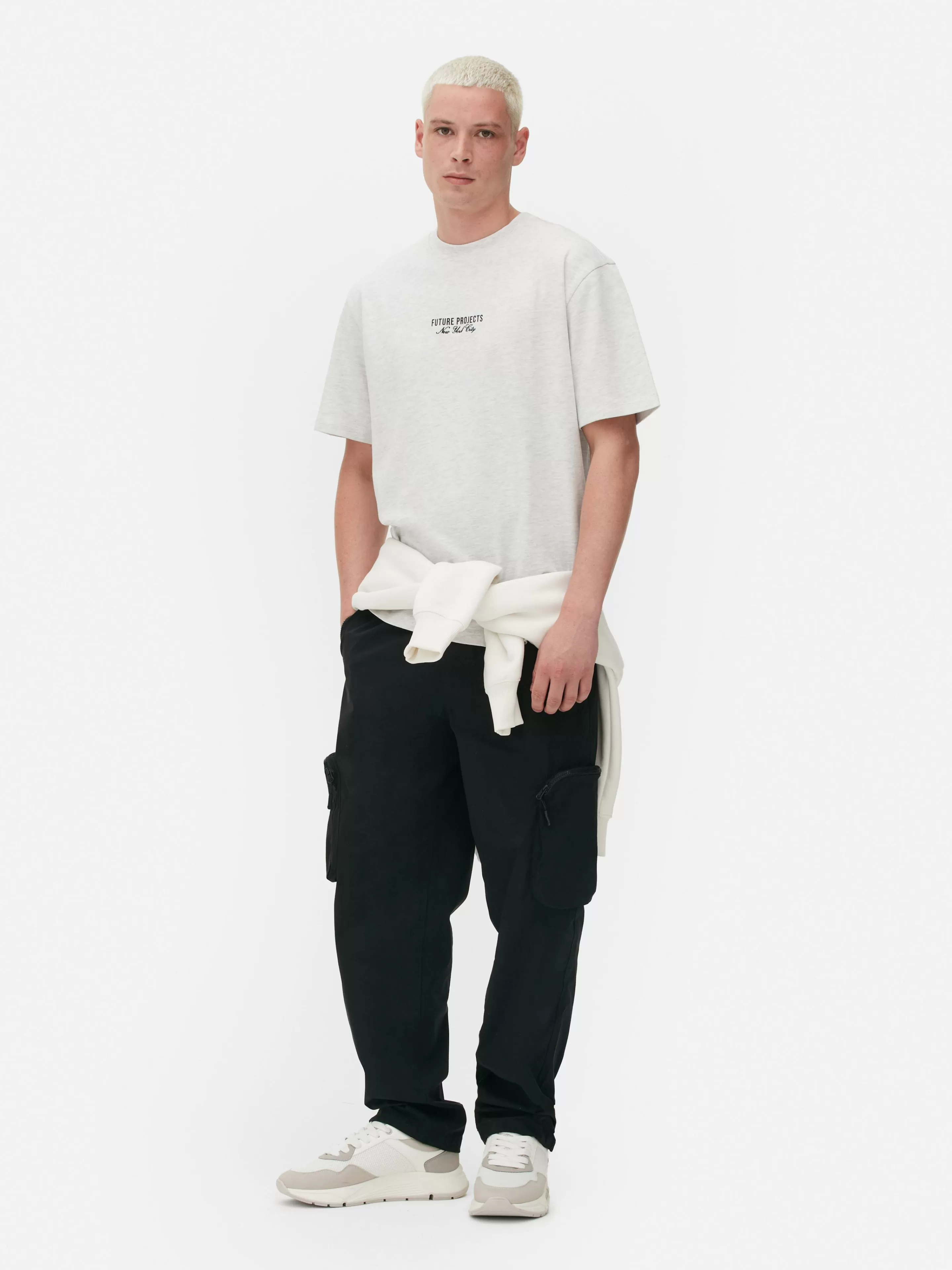 T-shirt Brodé Future Projects-Primark Fashion