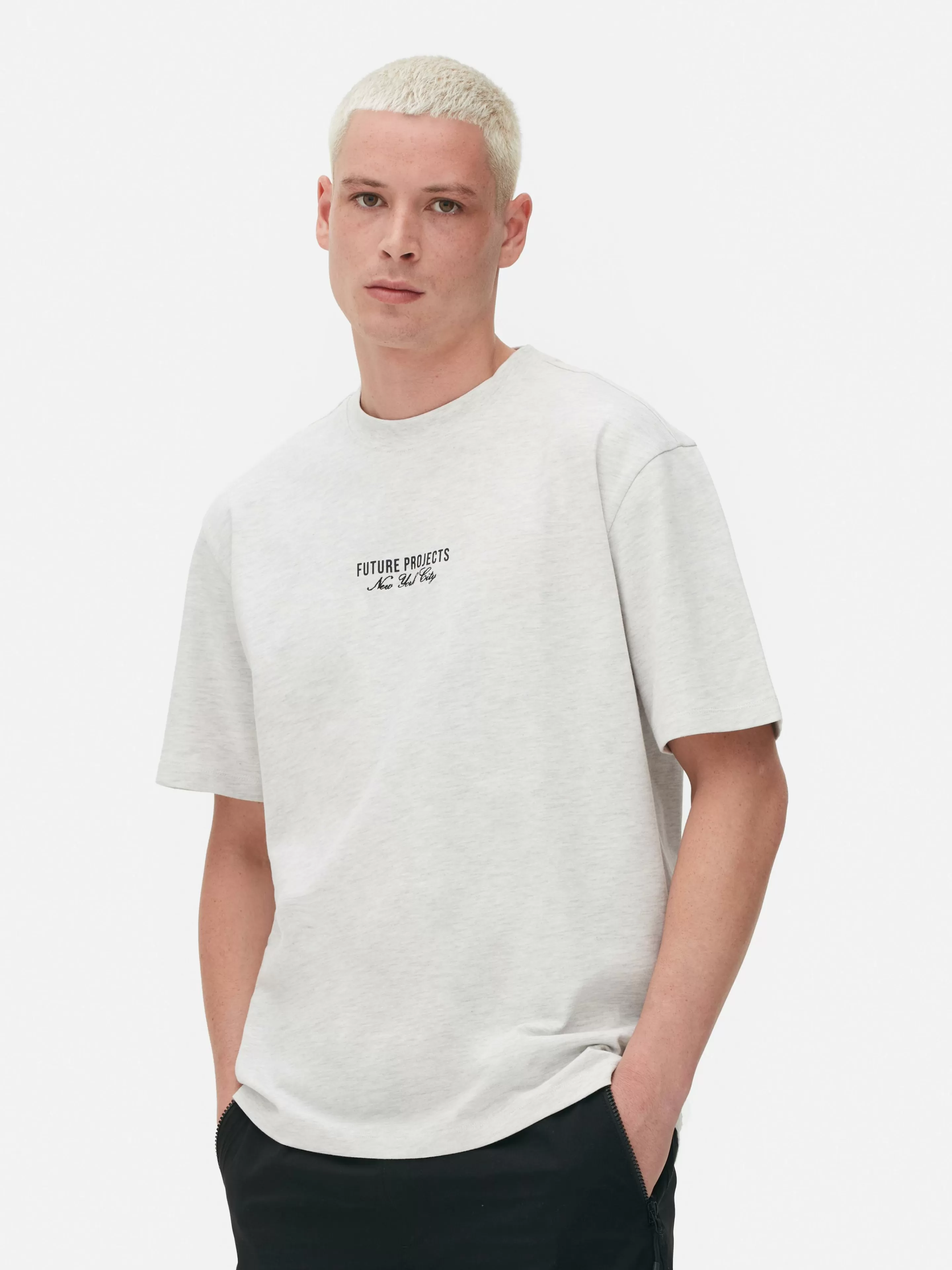 T-shirt Brodé Future Projects-Primark Fashion