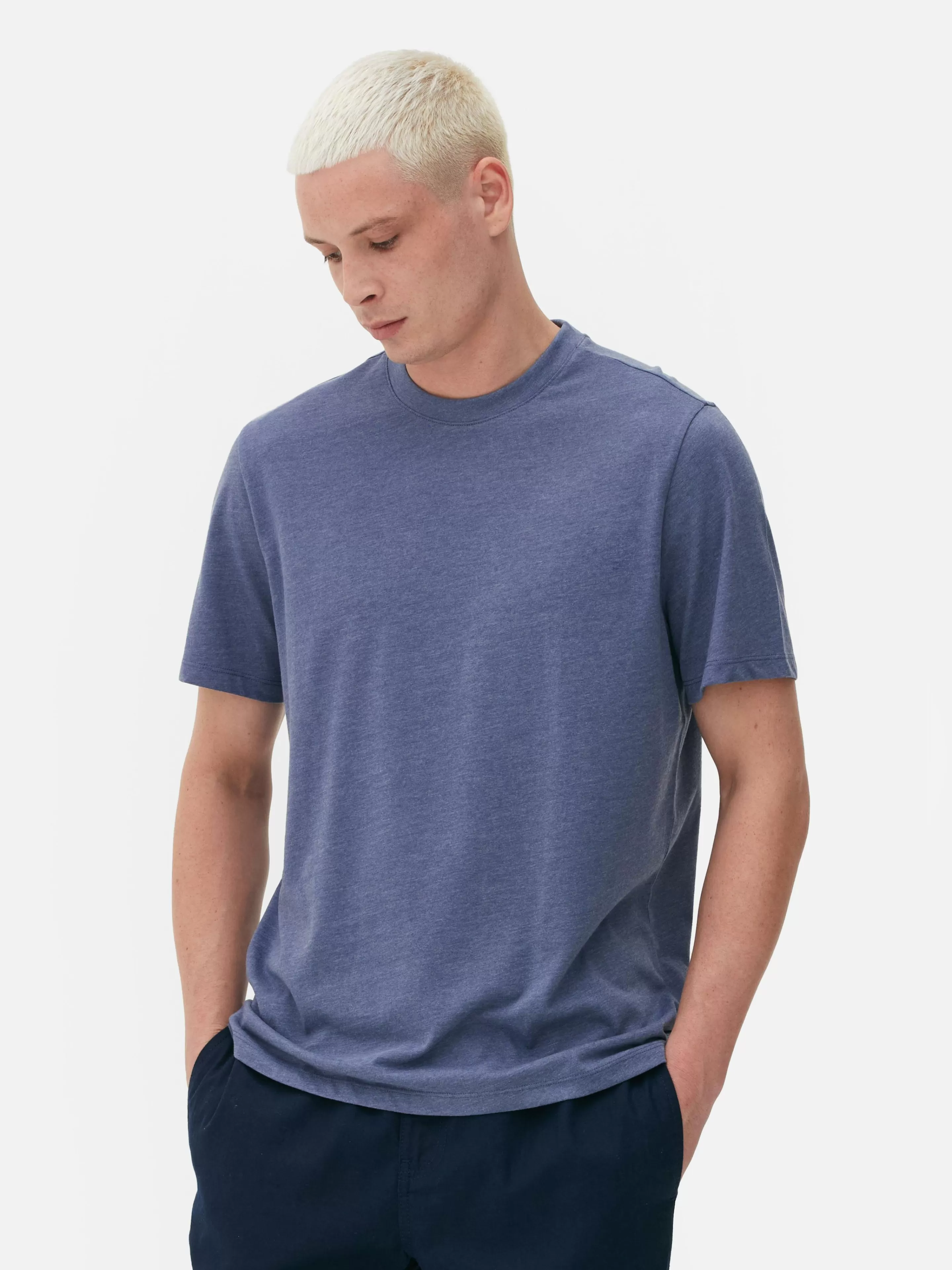 T-shirt Chiné Coupe Regular-Primark Hot