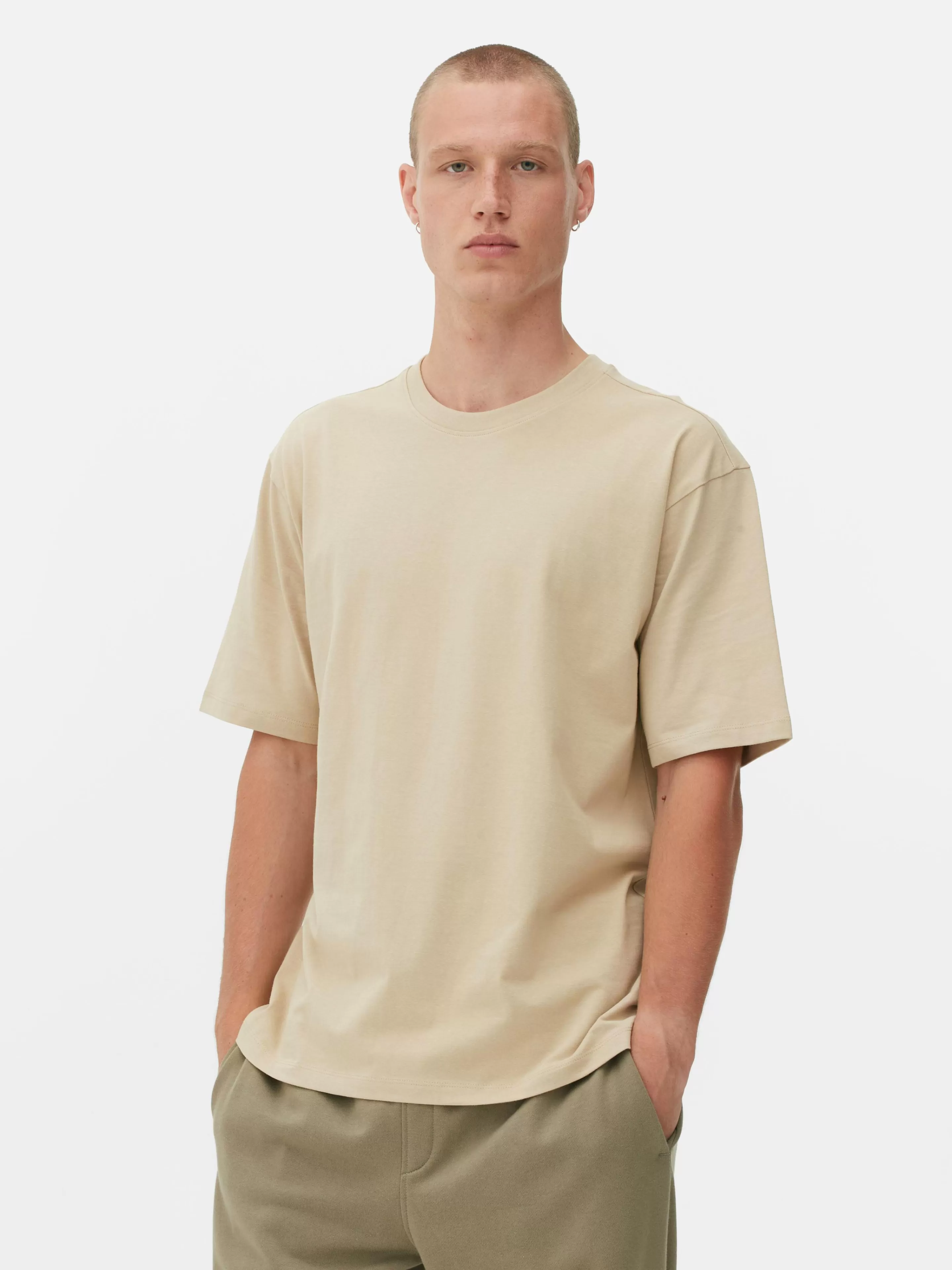 T-shirt Coupe Décontractée-Primark Shop