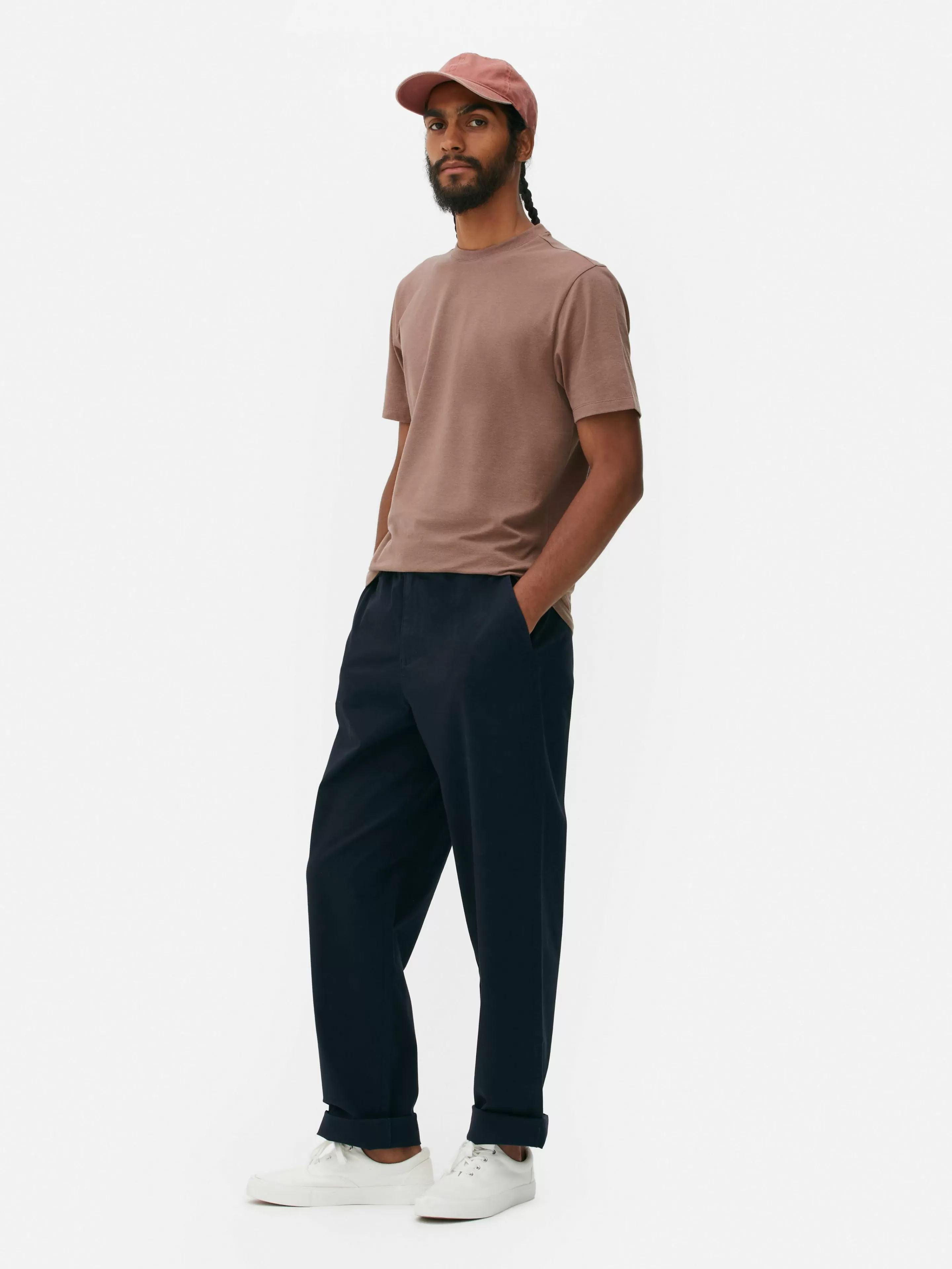 T-shirt Coupe Slim à Manches Courtes-Primark Sale