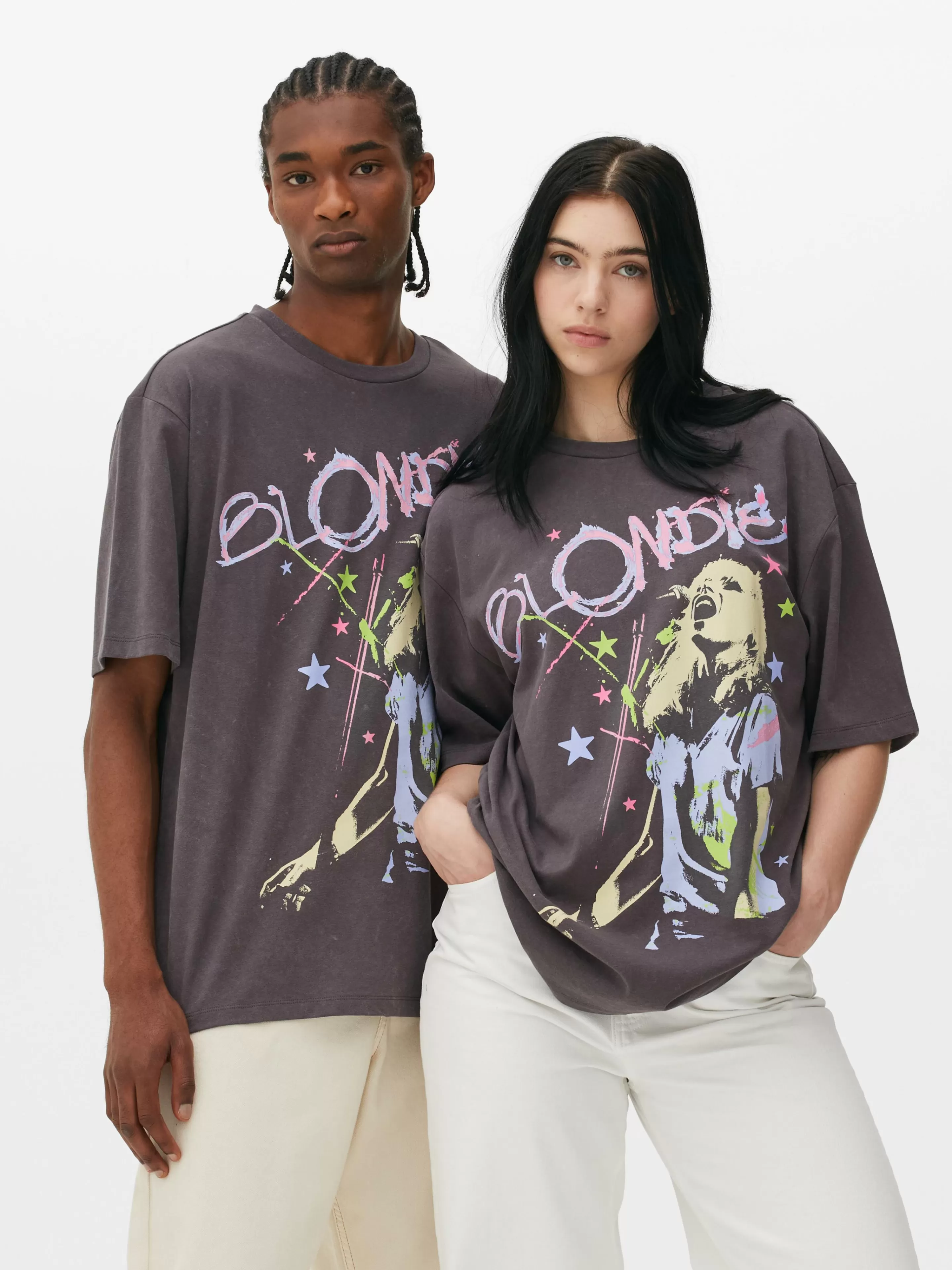 T-shirt Graphique Blondie-Primark Sale