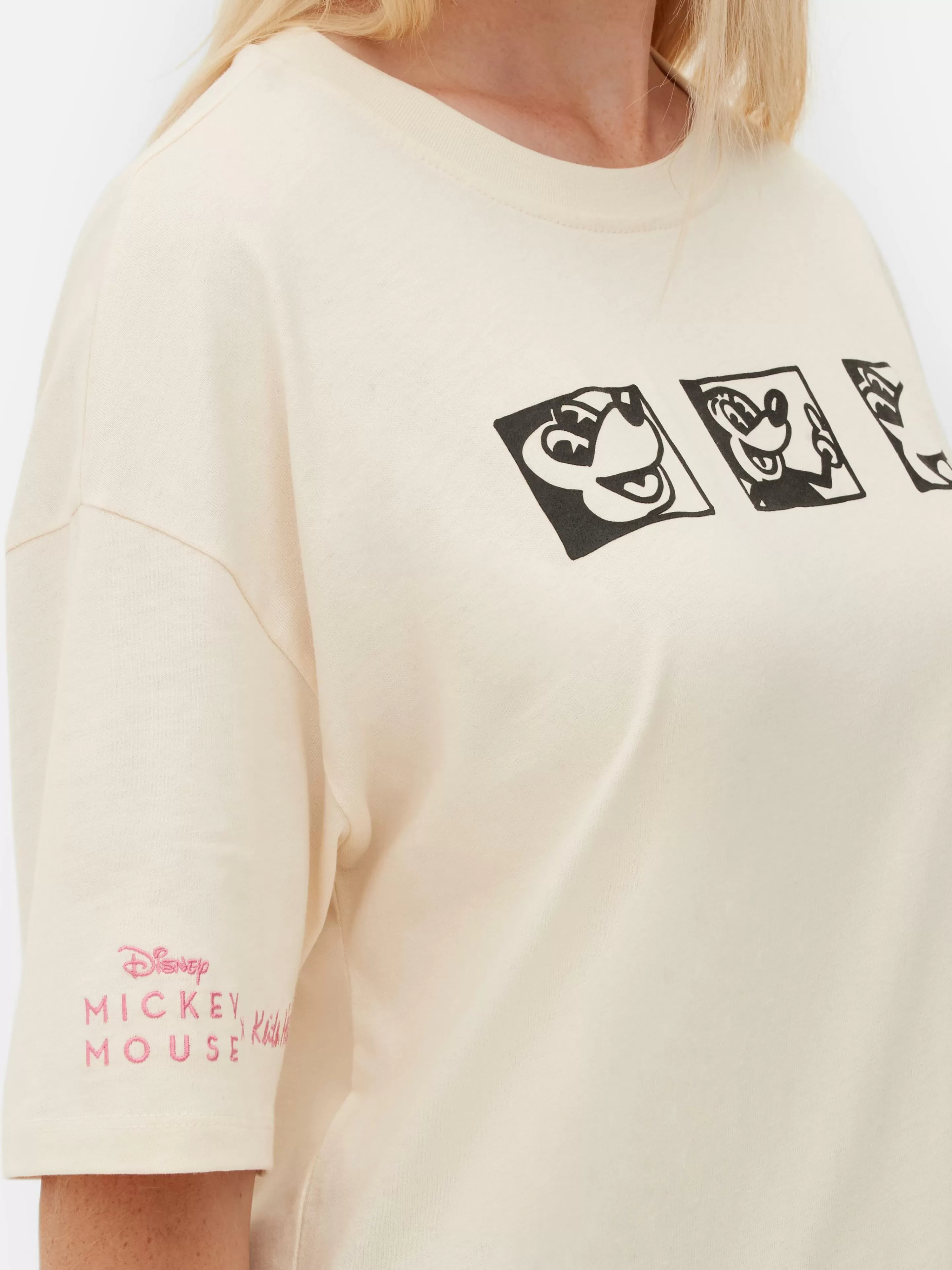 T-shirt Oversize Disney Mickey Mouse X Keith Haring-Primark Store
