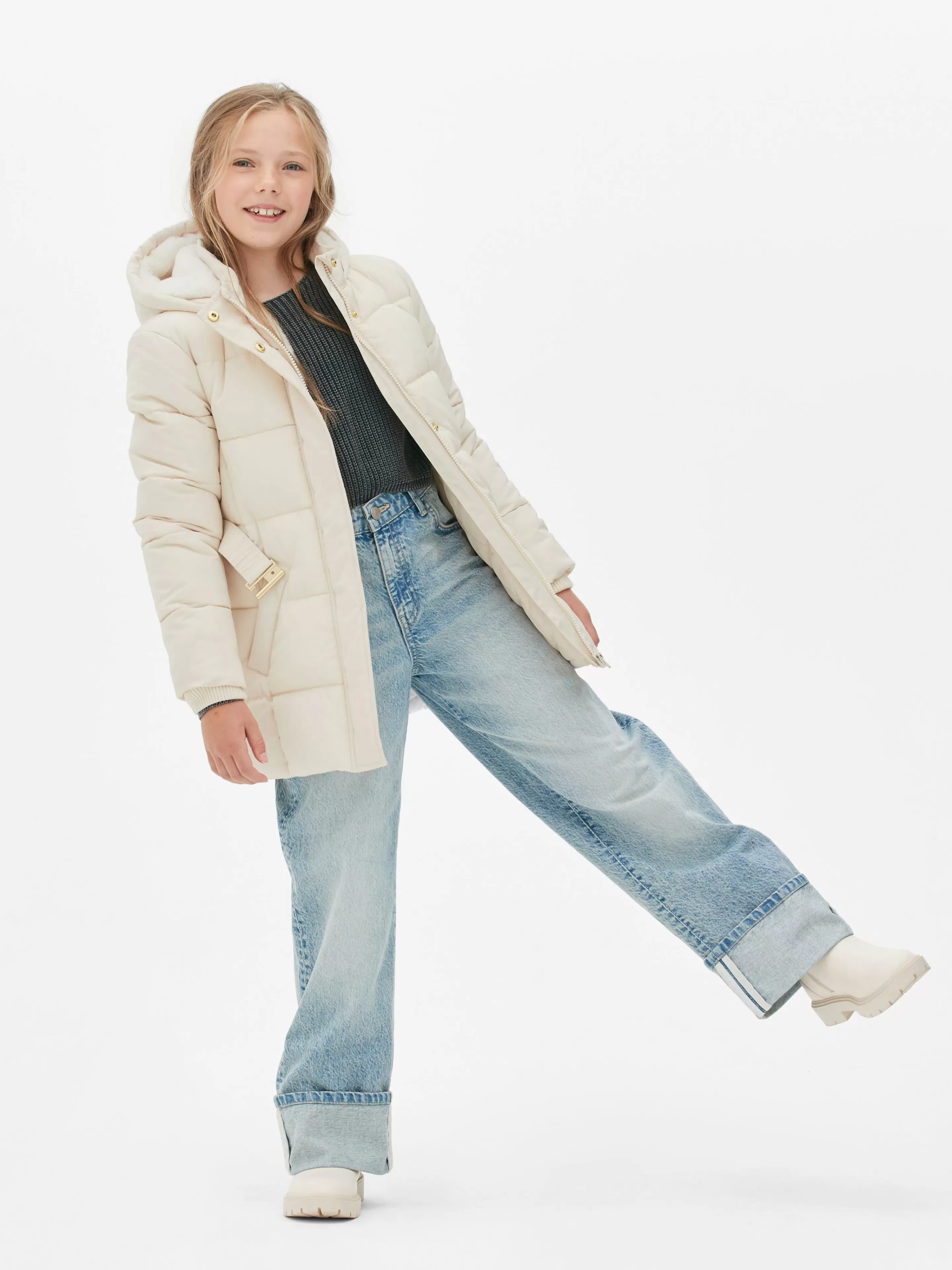Veste Matelassée à Ceinture-Primark Flash Sale